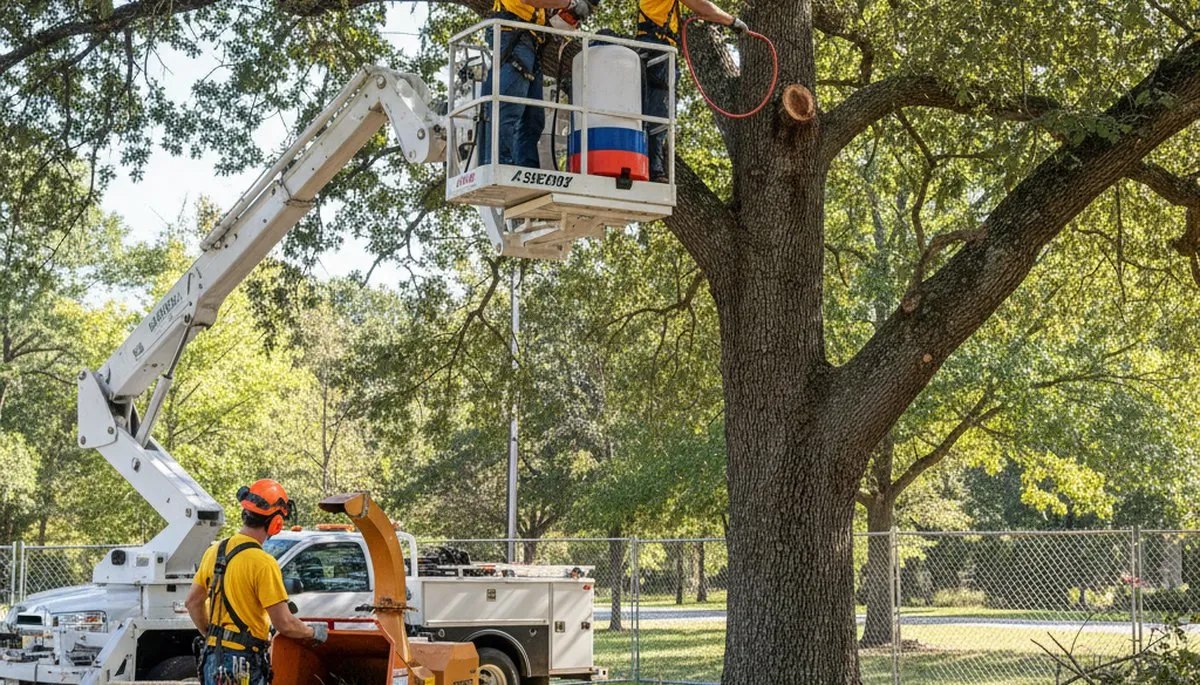 Tree disease treatment service in Oklahoma City, OK by Arbor Tree Care