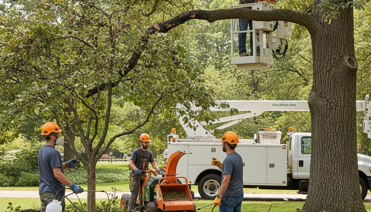 Tree disease treatment service in Oklahoma City, OK by Arbor Tree Care
