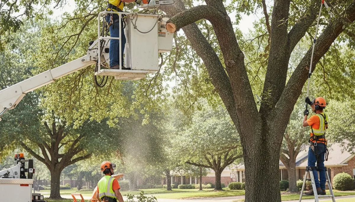 Arbor Tree Care trims trees in Oklahoma City, OK for safer, healthier, well-shaped growth